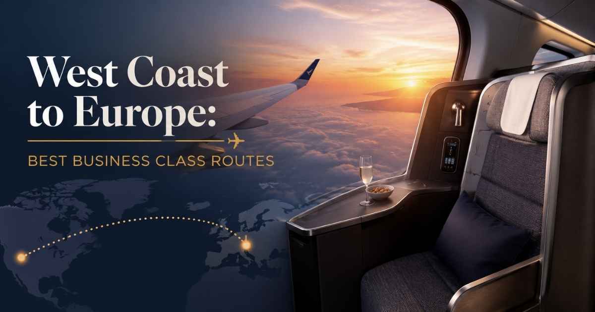 West Coast to Europe: Best Business Class Routes